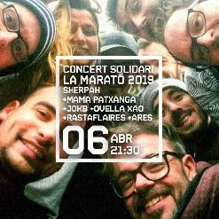 Concert Concert Solidari Per La Marato 2019 Amb Sherpah Mama Patxanga Altaveu Cat altaveu cat