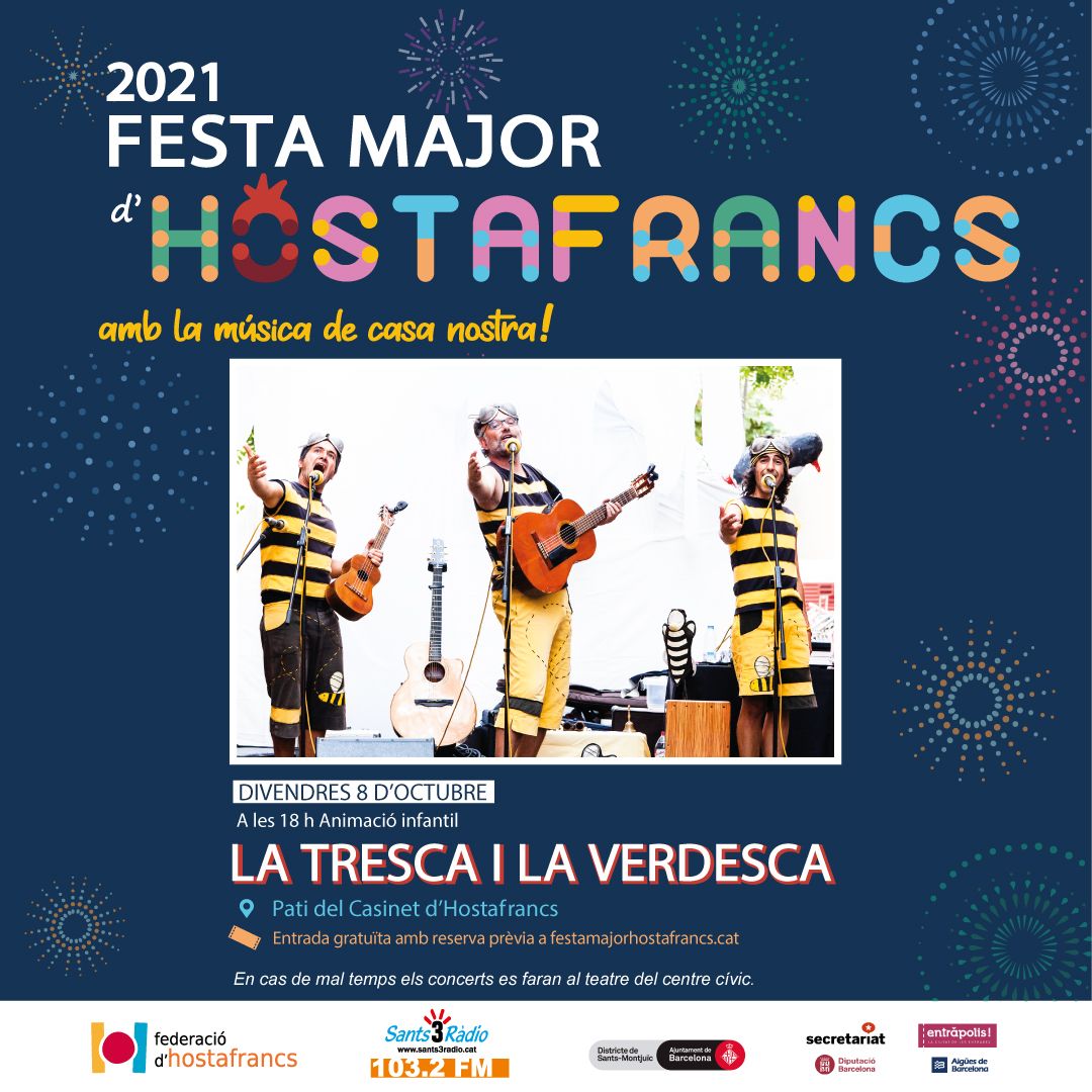 Concert de La Tresca i la Verdesca  - Concert La tresca i la verdesca Festa Major d'Hostafrancs